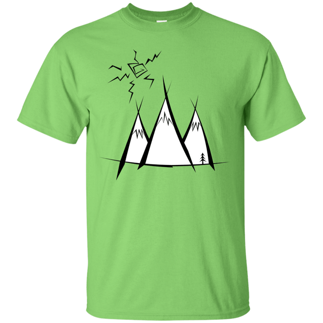 T-Shirts Lime / S Sunny Mountains T-Shirt