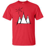 T-Shirts Red / S Sunny Mountains T-Shirt
