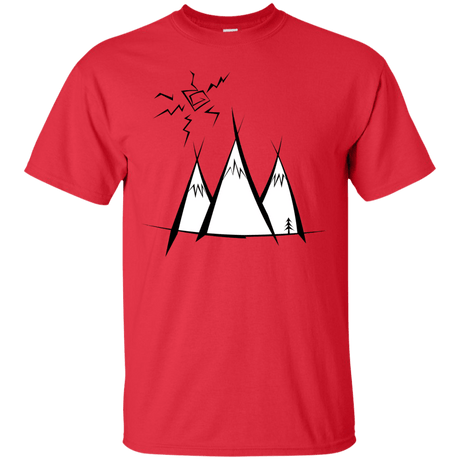 T-Shirts Red / S Sunny Mountains T-Shirt