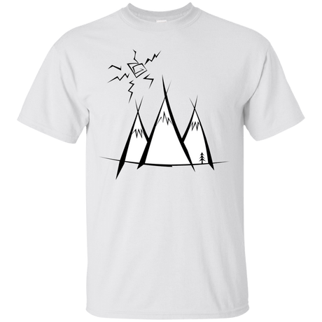 T-Shirts White / S Sunny Mountains T-Shirt