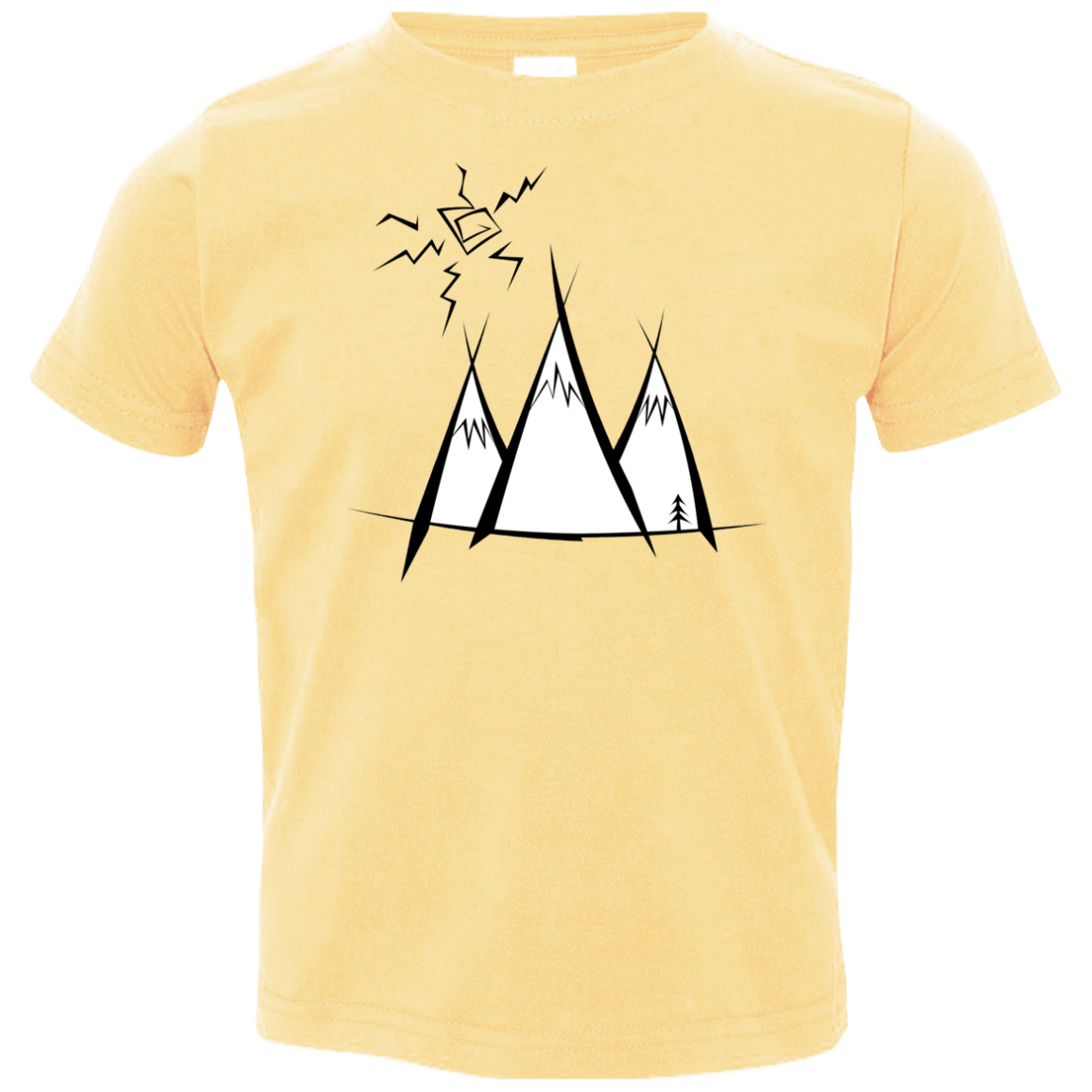 Sunny Mountains Toddler Premium T-Shirt