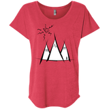 Sunny Mountains Triblend Dolman Sleeve