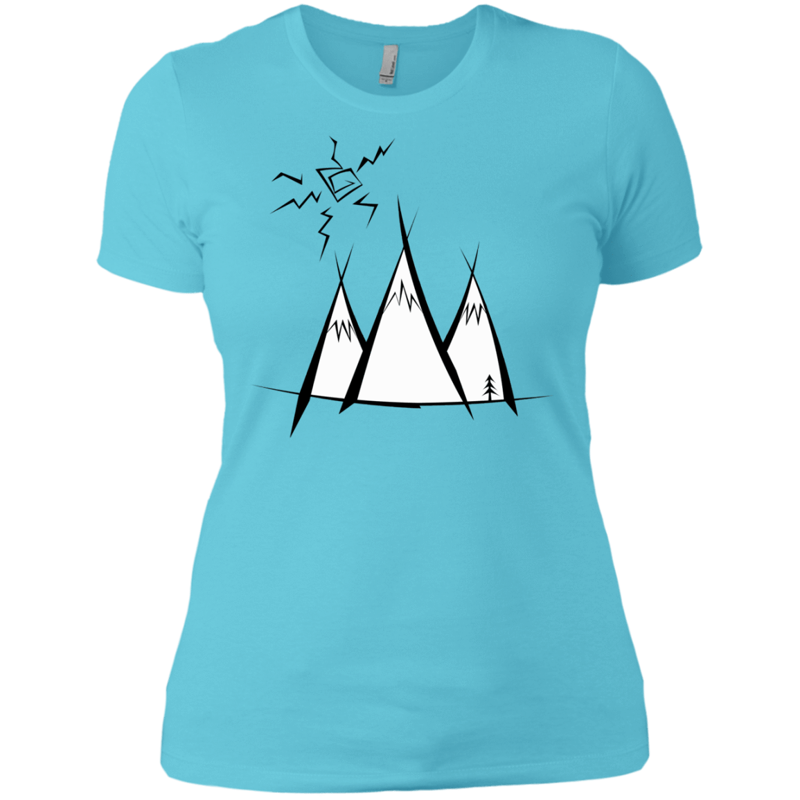 T-Shirts Cancun / X-Small Sunny Mountains Women's Premium T-Shirt