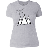 T-Shirts Heather Grey / X-Small Sunny Mountains Women's Premium T-Shirt