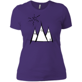 T-Shirts Purple Rush/ / X-Small Sunny Mountains Women's Premium T-Shirt