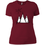T-Shirts Scarlet / X-Small Sunny Mountains Women's Premium T-Shirt