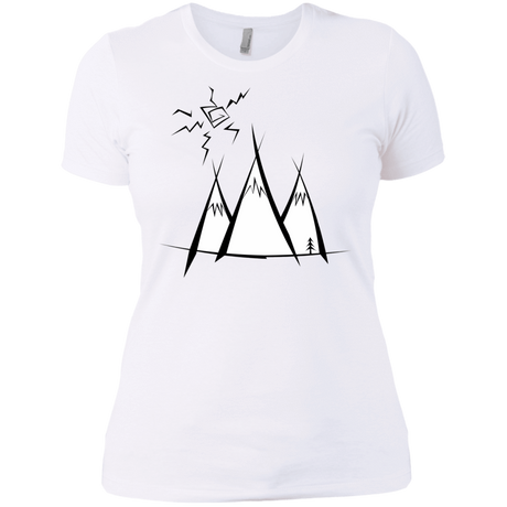 T-Shirts White / X-Small Sunny Mountains Women's Premium T-Shirt