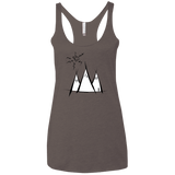 Sunny Mountains Women's Triblend Racerback Tank