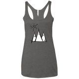 Sunny Mountains Women's Triblend Racerback Tank
