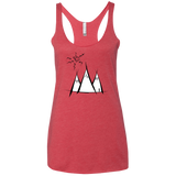 Sunny Mountains Women's Triblend Racerback Tank