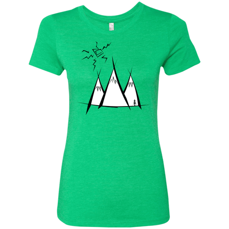 T-Shirts Envy / S Sunny Mountains Women's Triblend T-Shirt