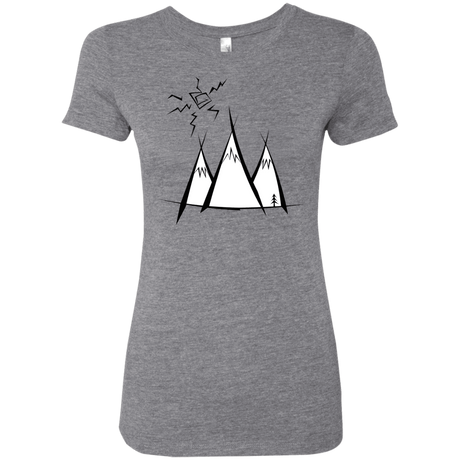 T-Shirts Premium Heather / S Sunny Mountains Women's Triblend T-Shirt