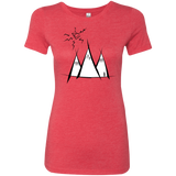 T-Shirts Vintage Red / S Sunny Mountains Women's Triblend T-Shirt
