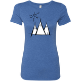 T-Shirts Vintage Royal / S Sunny Mountains Women's Triblend T-Shirt