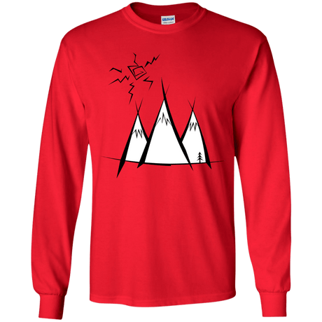 Sunny Mountains Youth Long Sleeve T-Shirt