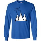 Sunny Mountains Youth Long Sleeve T-Shirt