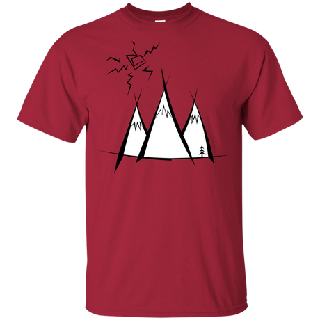 T-Shirts Cardinal / YXS Sunny Mountains Youth T-Shirt