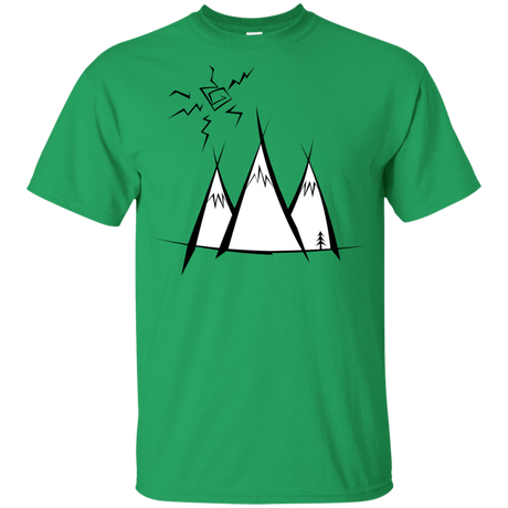 T-Shirts Irish Green / YXS Sunny Mountains Youth T-Shirt