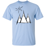 T-Shirts Light Blue / YXS Sunny Mountains Youth T-Shirt