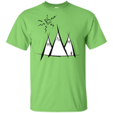 T-Shirts Lime / YXS Sunny Mountains Youth T-Shirt