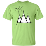T-Shirts Mint Green / YXS Sunny Mountains Youth T-Shirt