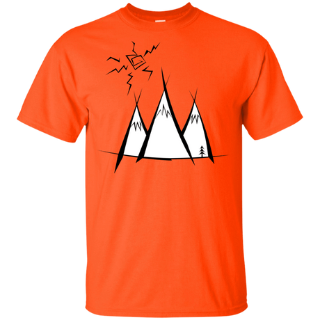 T-Shirts Orange / YXS Sunny Mountains Youth T-Shirt