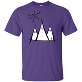 T-Shirts Purple / YXS Sunny Mountains Youth T-Shirt