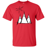 T-Shirts Red / YXS Sunny Mountains Youth T-Shirt