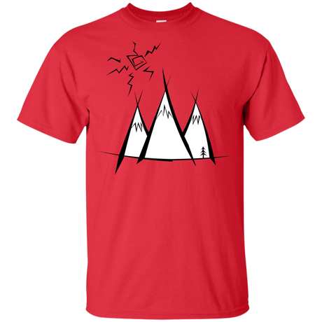 T-Shirts Red / YXS Sunny Mountains Youth T-Shirt