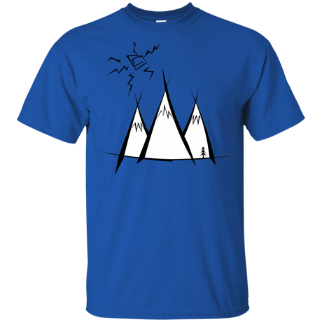 T-Shirts Royal / YXS Sunny Mountains Youth T-Shirt
