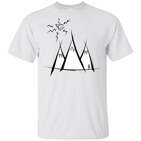 T-Shirts White / YXS Sunny Mountains Youth T-Shirt