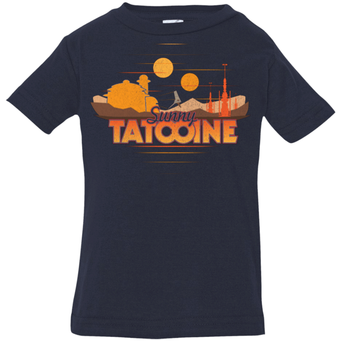 T-Shirts Navy / 6 Months Sunny Tatooine Infant Premium T-Shirt