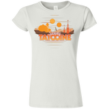 T-Shirts White / S Sunny Tatooine Junior Slimmer-Fit T-Shirt