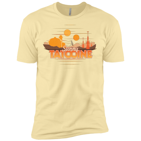 T-Shirts Banana Cream / X-Small Sunny Tatooine Men's Premium T-Shirt