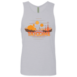 T-Shirts Heather Grey / S Sunny Tatooine Men's Premium Tank Top