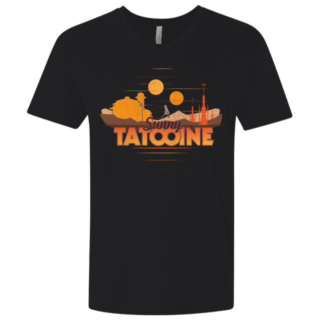 T-Shirts Black / X-Small Sunny Tatooine Men's Premium V-Neck