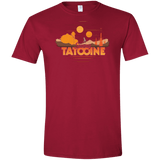 T-Shirts Cardinal Red / S Sunny Tatooine Men's Semi-Fitted Softstyle