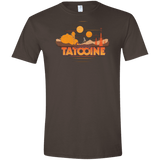 T-Shirts Dark Chocolate / S Sunny Tatooine Men's Semi-Fitted Softstyle