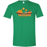 T-Shirts Heather Irish Green / S Sunny Tatooine Men's Semi-Fitted Softstyle