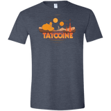T-Shirts Heather Navy / S Sunny Tatooine Men's Semi-Fitted Softstyle