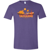 T-Shirts Heather Purple / S Sunny Tatooine Men's Semi-Fitted Softstyle