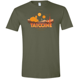 T-Shirts Military Green / S Sunny Tatooine Men's Semi-Fitted Softstyle
