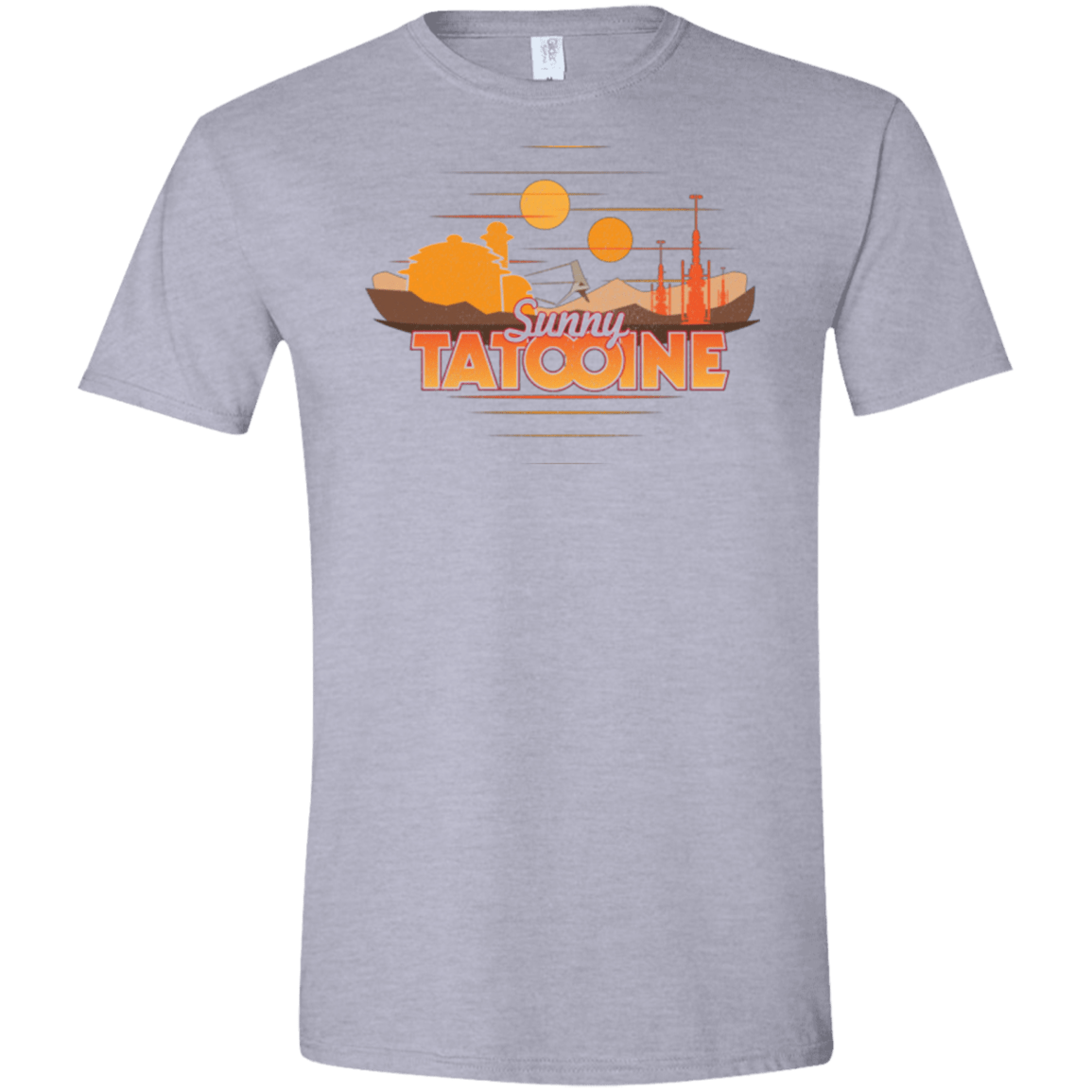 T-Shirts Sport Grey / X-Small Sunny Tatooine Men's Semi-Fitted Softstyle