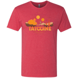T-Shirts Vintage Red / S Sunny Tatooine Men's Triblend T-Shirt