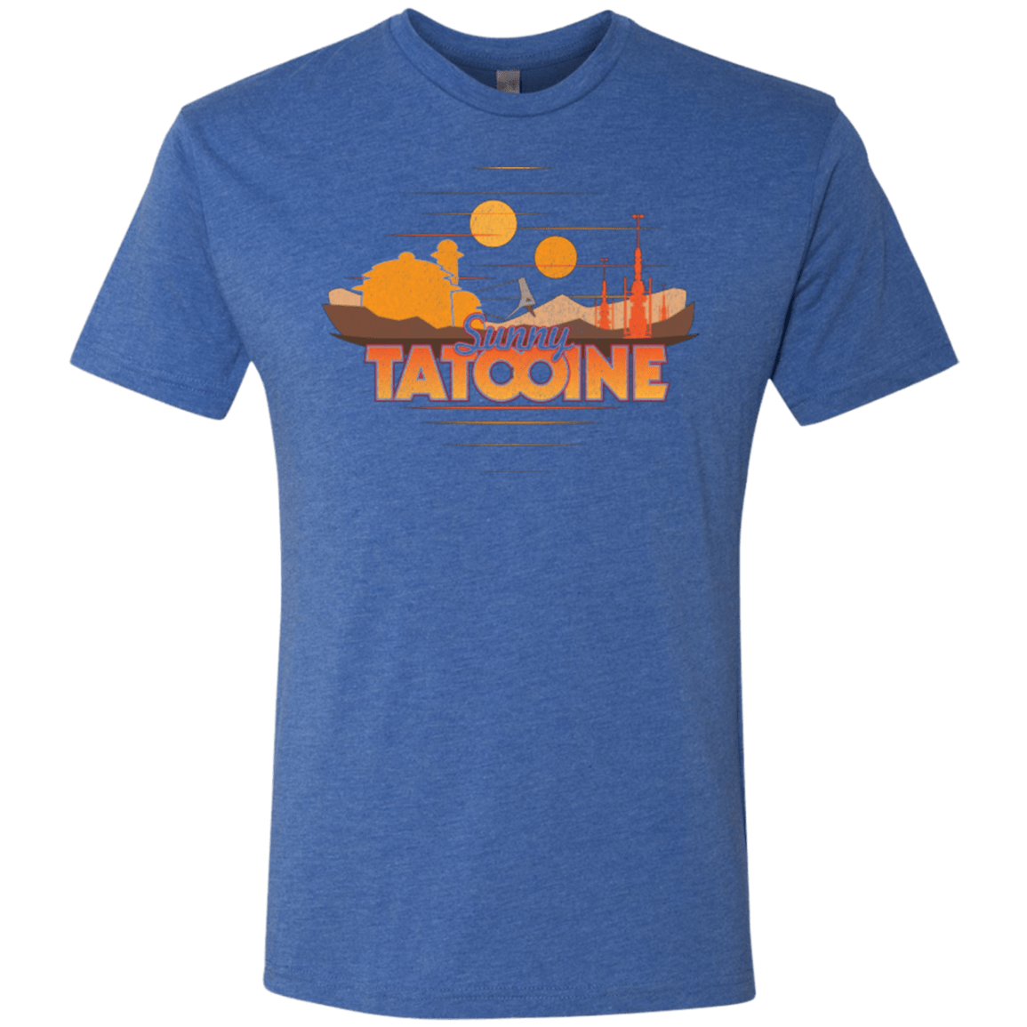 T-Shirts Vintage Royal / S Sunny Tatooine Men's Triblend T-Shirt