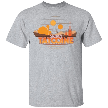 T-Shirts Sport Grey / S Sunny Tatooine T-Shirt