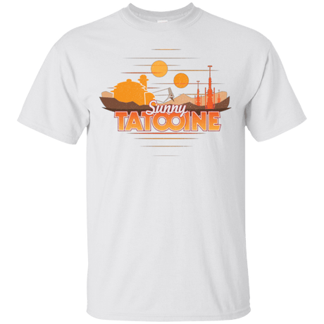 T-Shirts White / S Sunny Tatooine T-Shirt