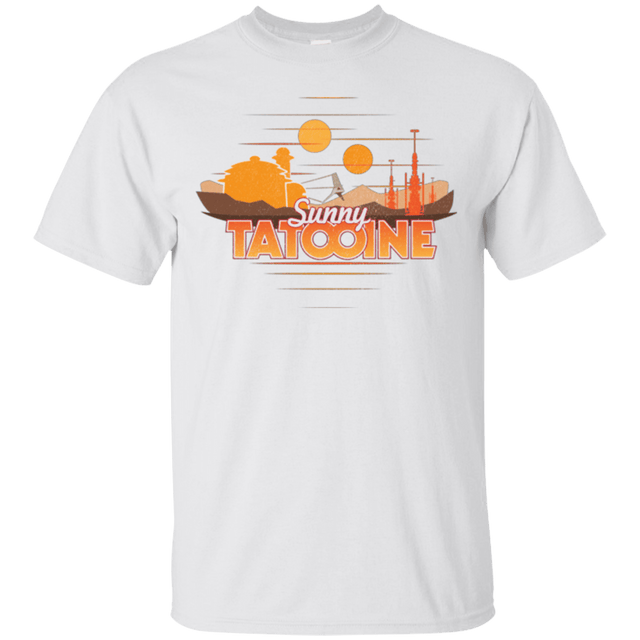 T-Shirts White / S Sunny Tatooine T-Shirt