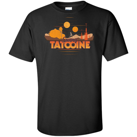 T-Shirts Black / XLT Sunny Tatooine Tall T-Shirt