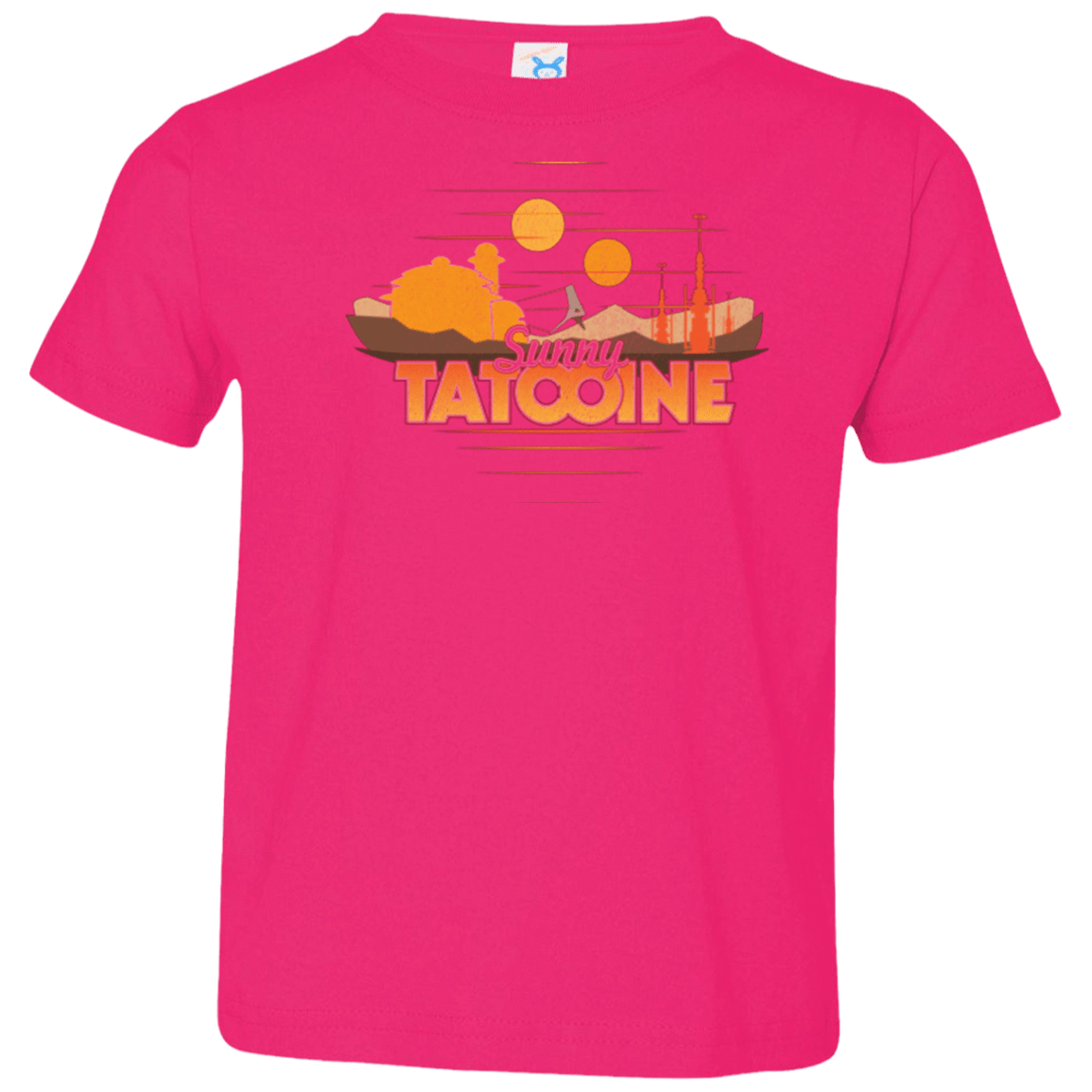 T-Shirts Hot Pink / 2T Sunny Tatooine Toddler Premium T-Shirt